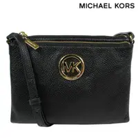 在飛比找蝦皮購物優惠-Michael Kors 新款FULTON色黑色全皮質斜背