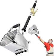 Concrete Sprayer - Long Handle Wall Paint Sprayer - Precision Control Construction Plastering Equipment for Ceilings Wall Renovation Base Leveling House Painting