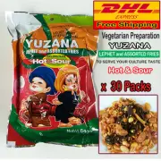 30x Hot & Sour Myanmar Snack Vegetarian Pickled Peanut Fries