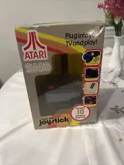 NEW, SEALED - ATARI 2600 Plug & Play Joystick 10 in 1 Classic Arcade Game System