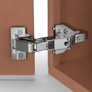 2 Pack 165 Degree Lazy Susan Hinge Face Frame CLIP ON Plate for Easy Installa...