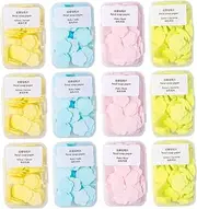 Happyyami 16 Pack Portable Soap Sheets Disposables Hand Wash Refills Outdoor Soap Flakes
