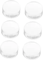 ARTSEWPLY 6pcs Professional Nail Art Stamper Heads Easy Replacement for Diy Manicure Set