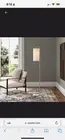For sale Joss and Main corner floor lamp with marble base.
