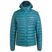 BNWT TEAL RAPHA MENS EXPLORE DOWN CYCLING JACKET LARGE