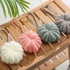 Portable Bath Ball Hanging Rubbing Foam Ball Back Rubbing Bath Supplies BathBall