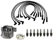 ACDelco Ignition Kit Distributor Rotor Cap Wire Spark Plugs for Eldorado Seville