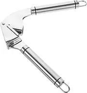 1 Set Stainless Steel Manual Garlic Press Easy to Clean Garlic Mincer Tool for Versatile Cooking Stylish Design for Crushing Ginger and More Essential Kitchen Gadget