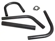 Exhaust Header U-weld Kit for Honda GX160 GX200 Predator 212cc Clone 6.5HP 7HP
