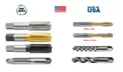 Hanson-Whitney - 8-36 H1 3Fl. 52 Deg HI-SPI. Semi-Bottoming Tap 11 Ea