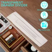 4Pack Drawer Dividers 11.3in-19.7in Adjustable Drawer Organiser Divider qrjPY