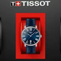 在飛比找PChome24h購物優惠-TISSOT 天梭 CARSON 經典時尚男錶(T12241