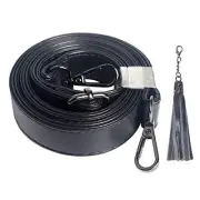 Classic Long Purse Strap Replacement, Microfiber 0.7 Inch Wide Gunmetal Clasp