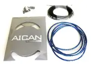 AICAN Superlight Bungarus SHIFT DERAILLEUR Cable Housing set kit I-Link, Blue