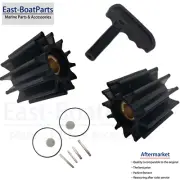 2 Pack Impeller Kits With Puller for Caterpillar 1W5664 7E0321 1W-5664 7E-0321