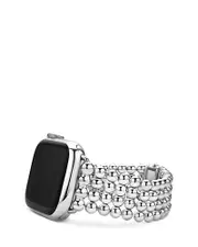 Lagos Smart Caviar Taper Apple Watch Bracelet, 38mm - 45mm