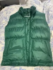 Vineyard Vines Mens Oversized Puffer Vest Primaloft Green Size Small NWT $248