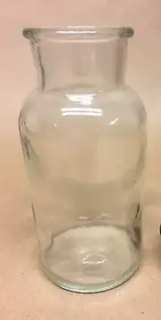 Reagent Wheaton Apothecary Bottle Jar 250 mL Wide Mouth **NO RUBBER STOPPER**