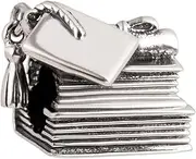 [JiaRong Charms] Book Charm 925 Sterling Silver Faith Charm Anniversary Charm Birthday Charm for Pandora Charm Bracelet