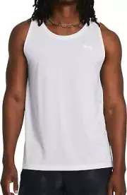 Under Armour Mens Launch Running Vest Vests - White