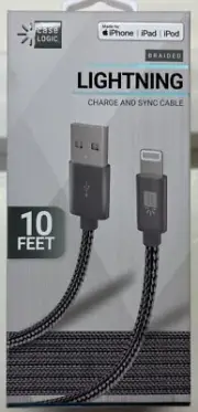 case logic Charge and Sync Apple Cable (CL-LP-CA-113-GY) Gray