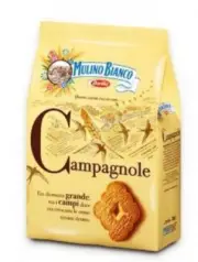 Mulino Bianco Campagnole Breakfast Italian Cookies 26.4oz (750gr)(PACKS OF 12)