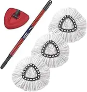 Mop Accessories Replacement for Vileda/o-ceda Spin Mop X1 Handle X1 Base X3 Mop