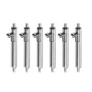 6pcs Quick Release Spring Bar 1.8mm Dia 12mm Width Stainless Steel Watch Pins