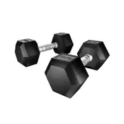 20kg Dumbbells Set Dumbbells Weights Lifting Bench Gym Workout 2x10kg