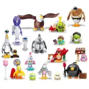 COMPLETE Set 16 - Angry Birds Building Blocks Figures Characters Movie 2 Edukie