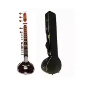 Premium Big Sitar with Fiber Box – Traditional Instrument for Classical Music