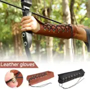 Archery Arm Guard Handguard Hunting Shooting Safety Protection PU Leather