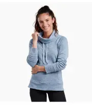 KUHL Women's Lea Pullover Jumper in Iris Blue Size XL