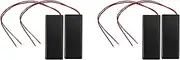 4 Pcs 2X AAA 3 V Battery Holder Case Box Wire on/Off Switch M Cover