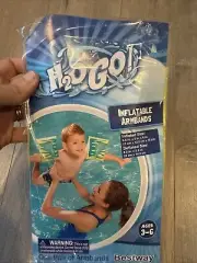 Inflatable Dolphins Floaties Armbands Swimming Pool Beach Kids Bestway@ Ages 3-6