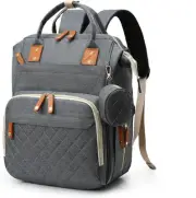 Diaper Bag Backpack, Nappy Changing Bag, Multifunction Large Bags with Stroll...