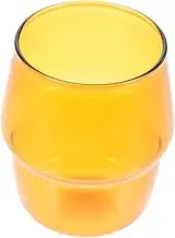 1Pc Nordic Style Heat Resistant Glass Cup Elegant Transparent Drinking for Cold Beverages for Coffee Milk and Table Decoration Present for Friends and Family