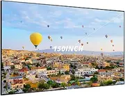Screen Projector Screen Fixed Frame 1CM Ultra-Narrow Frame Projection Screen 4K Home Theater Projection Screens(180 inch)