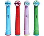 Kids Toothbrush Replacement Heads for Oral-B, Extra-Soft Bristles, Fits Both Electric and Battery for Oral-B Braun Brushes