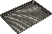 Bakemaster Baking Tray Non-Stick Perfect Crust Baking Tray, Grey, 40108 2.5 cm*39.5 cm* 27 cm