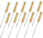 HIAKDOFT 10Pcs Durable Tube Cleaning Brush Brushes for Lab Glassware Easy to Clean with Convenient Loop Handle for Test Tubes and Laboratory Equipment