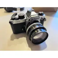 在飛比找蝦皮購物優惠-Nikon Fm2 附鏡頭50mm定焦鏡 平板式快門簾