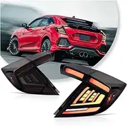 Pair Of LED Car Tail Light Assembly Compatible For Civic 2018-22 Car led Tail light Tuning Parts