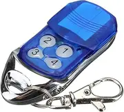 QSDIYRF Gate/Garage Door Remote Compatible with ATA PTX-4 SecuraCode 433.92MHz Garage Remote Comes with Keychain (Blue, 1 Pack)