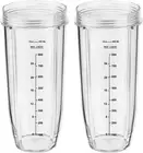 Replacement Part for Nutri Ninja Blender 2-Pack 32oz Replacement Cups Compati...