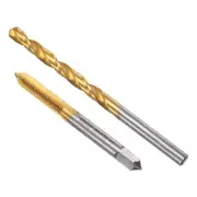 Tap & Drill Bit Set 1/4-32 UNEF Straight Flute Tap and 5.6mm Drill Bit Ti-Coated