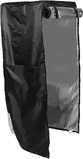 BESPORTBLE Upright Fridge Cover Black Refrigerator Protective Shield Waterproof and Sunproof Fridge Cover