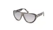 Authentic Moncler Sunglasses ML0246-20C" Havana Gray W/ Gray Lens NEW"62mm