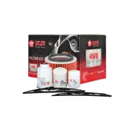 Sakura Wiper Blades & 4WD Filter Service Kit for Nissan Patrol GU 4.2L 98-04