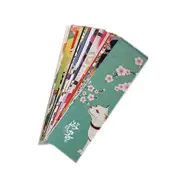 30Pcs/lot Artistic Kawaii Paper Bookmark Vintage Japanese Style Bookmark For Children Office School Work Material Tool